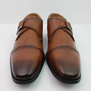 J75 By Jump Abel Mens Monk Strap Oxford Dress Shoes J75 By Jump | Shoes | J75 By Jump Abel Mens Size 5 Tan Brown  main image 4